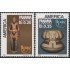 Upaep Panamá 1060/61 1989 Estatuilla Vaso decorado MNH