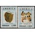 Upaep Paraguay 1172 - 1205 1989 artesanía precolombina Guaraní MNH