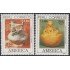 Upaep Perú 913/14 1989 Medicina y cirugía precolombina MNH