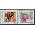 Upaep El Salvador 1059/60 1989 Alfarería precolombina MNH