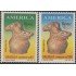 Upaep Uruguay 1285/86 1989 Vasija ñacurutu MNH