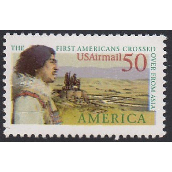 Upaep USA 124 1991 1er Americano en Asia MNH Upaep USA 124 1991 1er Americano en Asia MNH