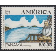 Upaep Panamá 1077 1991 Rodrigo de Bastidas MNH
