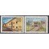 Upaep Rep. Dominicana 1101/02 1992 Alcazar de Colon Columbus residencias reales MNH