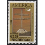 Upaep Nicaragua 1703 1992 Cruz de Rivas MNH