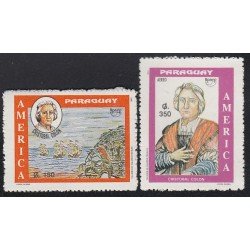 Upaep Paraguay 2591-1202 1992 Colon Columbus carabelas Niña Pinta y Sta María MNH Upaep Paraguay 2591-1202 1992 Colon Columbus carabelas Niña Pinta y Sta María MNH