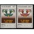 Upaep Suriname 1268/69 1992 Cerámica aborigen MNH