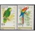 Upaep Venezuela 1644/45 1993 Amazona bardanensis Ara macao pájaros bird fauna MNH