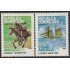 Upaep Rep. Dominicana 1157/58 1994 Correo horse  a caballo y marítimo MNH