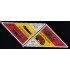 Upaep Suriname 1337/38 1994 Canoa avión carreta y furgoneta MNH