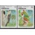 Upaep Cuba 3484/85 1995 Melanerpes todus pájaros bird fauna MNH