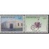 Upaep Honduras 959/60 1997 Cartero en motocicleta Oficina de correos MNH