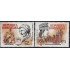 Upaep Rep. Dominicana 1321/22 1998 Heroínas de la independencia MNH