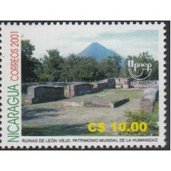 Upaep Nicaragua 2531 2001 Ruinas de León Viejo MNH Upaep Nicaragua 2531 2001 Ruinas de León Viejo MNH