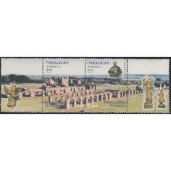 Upaep Paraguay 2839/40 2001 Ruinas jesuíticas de Trinidad MNH Upaep Paraguay 2839/40 2001 Ruinas jesuíticas de Trinidad MNH