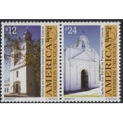 Upaep Uruguay 1977/78 2001 Basílica del Santísimo Sacramento Capilla MNH
