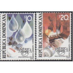 Upaep Rep. Dominicana 1501/02 2005 Protección del medio ambiente MNH Upaep Rep. Dominicana 1501/02 2005 Protección del medio ambiente MNH