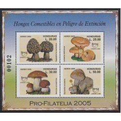 Upaep Honduras HB 82 2005 Hongos comestibles en peligro de extinción MNH Upaep Honduras HB 82 2005 Hongos comestibles en peligro de extinción MNH