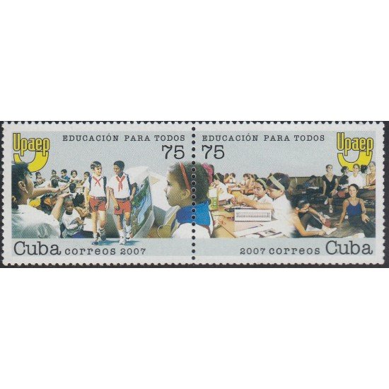 Upaep Cuba 4501/04 2007 Educación para todos MNH Upaep Cuba 4501/04 2007 Educación para todos MNH