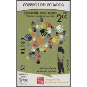 Upaep Ecuador HB 146 2007 Educación para todos construir un país MNH