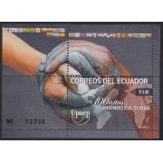 Upaep Ecuador HB 157 2011 100 años uniendo culturas MNH