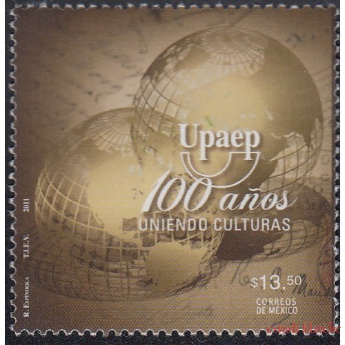 Upaep México 2590 2011 Uniendo culturas MNH