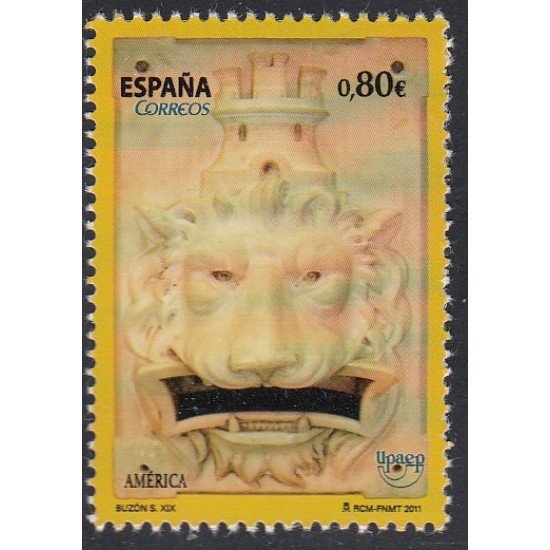 Upaep España 2011 Buzón SXIX MNH