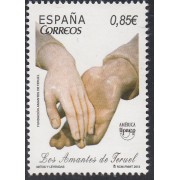 Upaep España 2012 Los amantes de Teruel MNH
