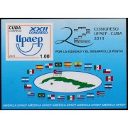Upaep Cuba 2013 Congreso UPAEP Por la equidad y el desarrollo postal MNH