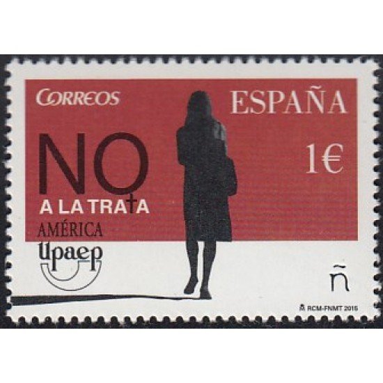 Upaep España 2015 No a la trata MNH Upaep España 2015 No a la trata MNH