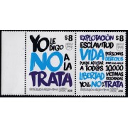 Upaep Argentina 2016 No a la trata MNH