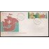 Upaep Brasil 2062/63 1992 Colón Carabelas mapa de Europa SPD FDC Sobre Primer Dí