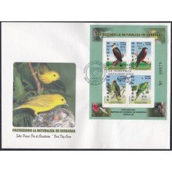 Upaep Honduras BF 73 2003 Spizaetus melanoleucus SPD FDC Sobre Primer Día Upaep Honduras BF 73 2003 Spizaetus melanoleucus SPD FDC Sobre Primer Día