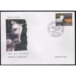 Upaep Panamá 568 2003 Harpia Harpyia bird SPD FDC Sobre Primer Día Upaep Panamá 568 2003 Harpia Harpyia bird SPD FDC Sobre Primer Día