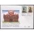 Upaep Honduras 1356/57 2011 Dios del maíz Estela Maya SPD FDC Sobre Primer Día