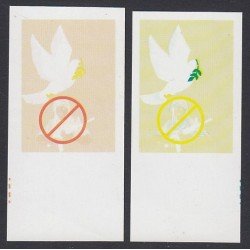 Upaep 1999 Honduras 1030 variedad Variety Prueba proof paloma fauna bird Upaep 1999 Honduras 1030 variedad Variety Prueba proof paloma fauna bird