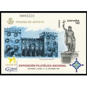 España Spain Prueba de lujo 64 1997 Exfilna 97 Gijón