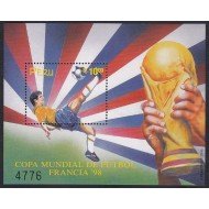 Perú HB-12 1998 Copa mundial de futbol Francia football 98 MNH