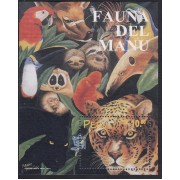 Perú Hojita block 15 1999 Fauna del Manu Tigre loro parrot bird MNH