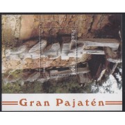 Perú Hojita block 21 2002 Gran Pajatén Los Pinchudos MNH