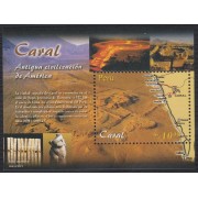 Perú Hojita block 28 2004 Caval Antigua civilización de América MNH