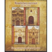 Perú Hojita block 36 2007 Lima, patrimonio cultural de la Humanidad MNH