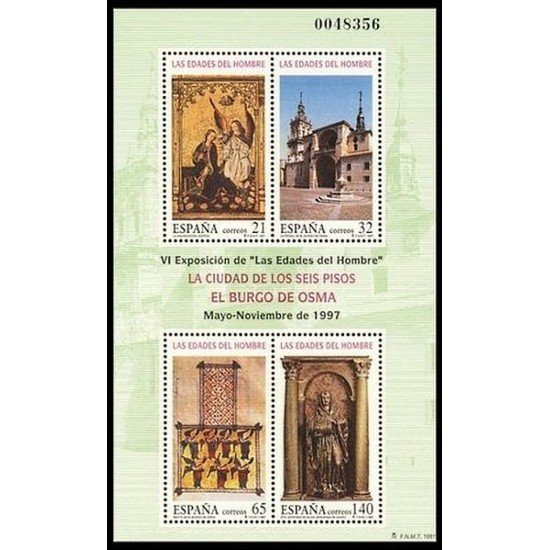 España Spain Prueba de lujo 63 1997 Edades del Hombre España Spain Prueba de lujo 63 1997 Edades del Hombre