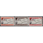 Perú 510/12 1969 Feliz Navidad Papa Noel MNH