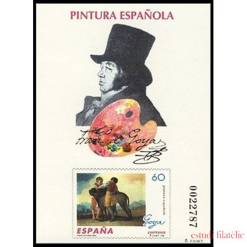 España Spain Prueba de lujo 60 1996 Goya Pintura 96 