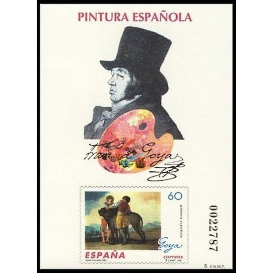España Spain Prueba de lujo 60 1996 Goya Pintura 96 España Spain Prueba de lujo 60 1996 Goya Pintura 96