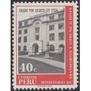 Perú 515 1970 Ministerio de transporte y comunicaciones MH