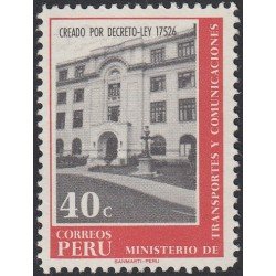 Perú 515 1970 Ministerio de transporte y comunicaciones MH Perú 515 1970 Ministerio de transporte y comunicaciones MH
