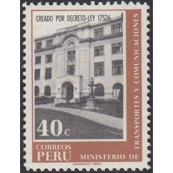 Perú 516 1970 Ministerio de transporte y comunicaciones MH Perú 516 1970 Ministerio de transporte y comunicaciones MH