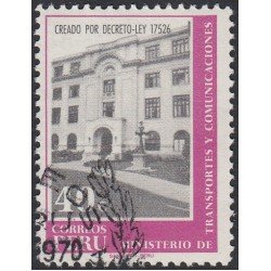 Perú 517 1970 Ministerio de transporte y comunicaciones Usado Perú 517 1970 Ministerio de transporte y comunicaciones Usado